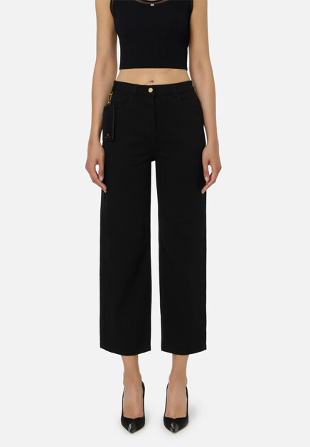 Укороченные джинсы ELISABETTA FRANCHI - ИТАЛИЯ