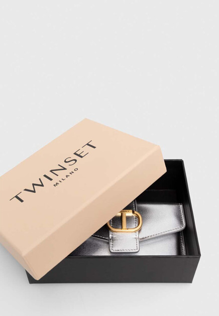 Кошелек TWINSET Milano  - Кожа - цвет серый