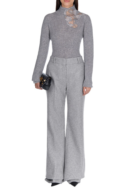 Шерстяные брюки ERMANNO SCERVINO - ИТАЛИЯ