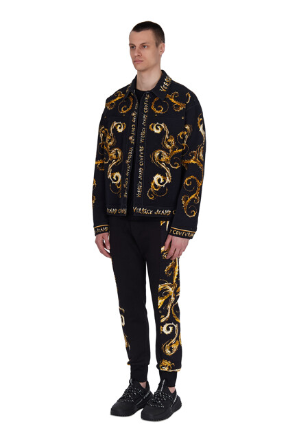 Брюки VERSACE JEANS COUTURE  - Хлопок - цвет черный
