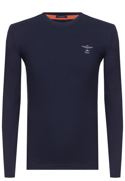 Лонгслив из хлопка AERONAUTICA MILITARE