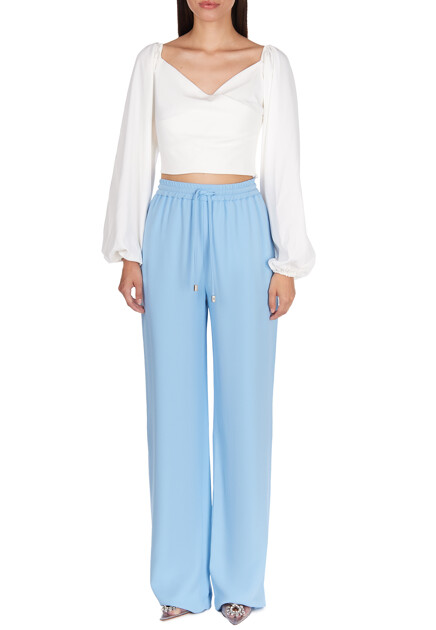 Брюки ERMANNO SCERVINO  - Вискоза, Ацетат