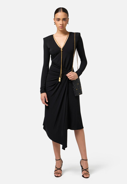 Асимметричное платье  ELISABETTA FRANCHI - ИТАЛИЯ