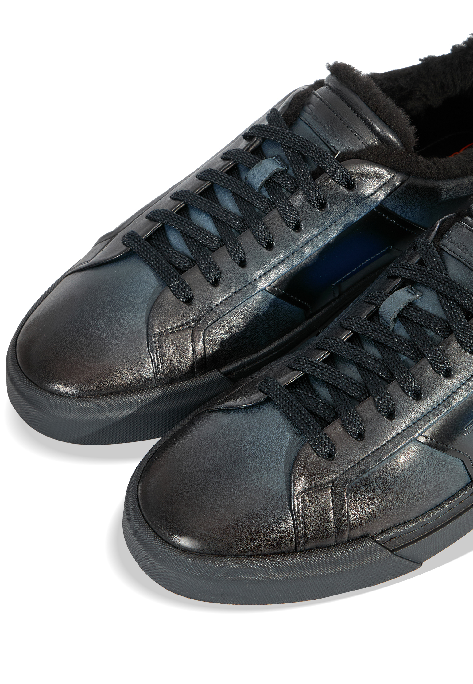 Кеды с мехом SANTONI - ИТАЛИЯ