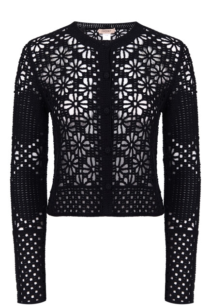 Кардиган фактурной вязки  TWINSET Milano