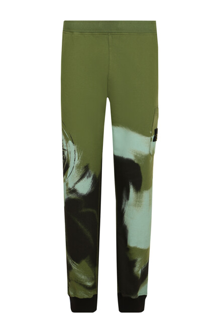 Брюки с принтом Motion Saturation STONE ISLAND