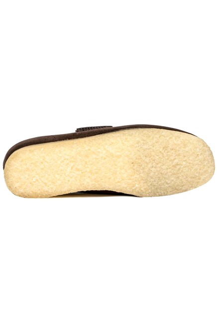 Полуботинки CLARKS ORIGINALS  - Замша - цвет коричневый