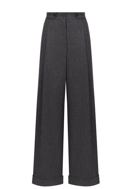 Брюки широкого кроя  EMPORIO ARMANI