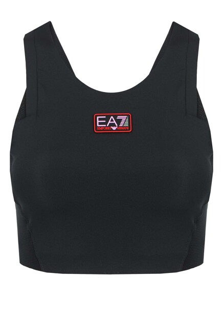 Спортивный кроп-топ EA7