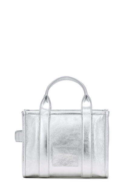 Сумка-тоут The Metallic Leather Small Tote Bag MARC JACOBS - США