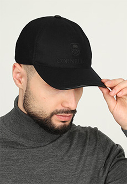 Бейсболка из шерсти CORNELIANI