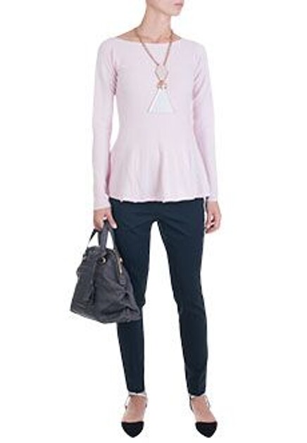 Розовый джемпер EMPORIO ARMANI