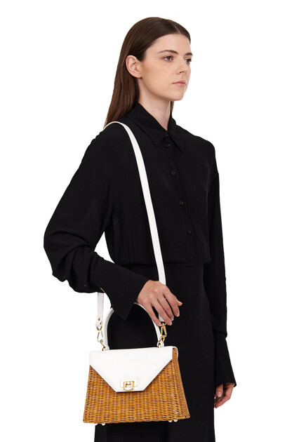 Плетенная сумка  CAPAF - ИТАЛИЯ