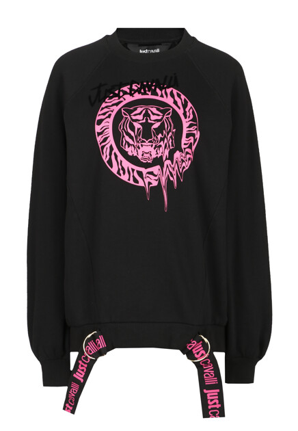 Свитшот с крупным логотипом  JUST CAVALLI