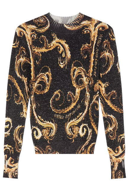 Джемпер с принтом  VERSACE JEANS COUTURE