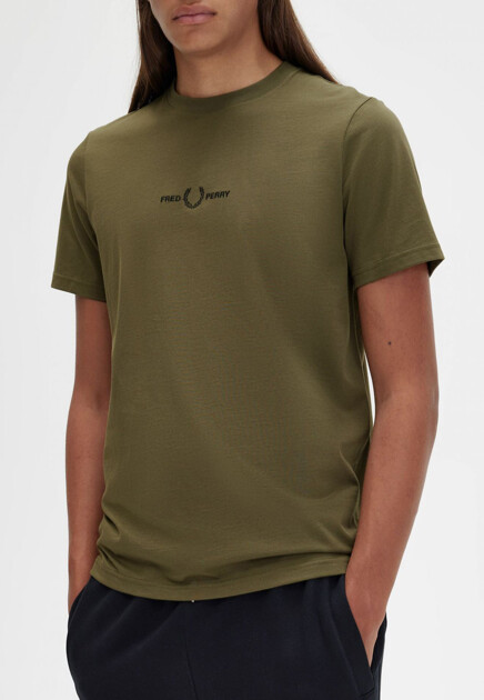 Футболка с логотипом FRED PERRY - ВЕЛИКОБРИТАНИЯ