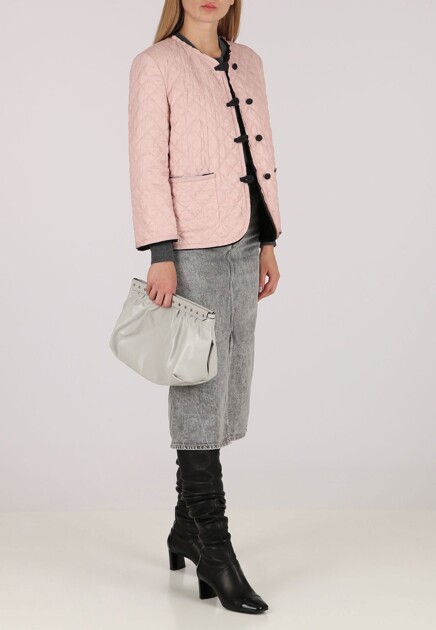 Куртка ERMANNO SCERVINO  - Полиэстер - цвет розовый