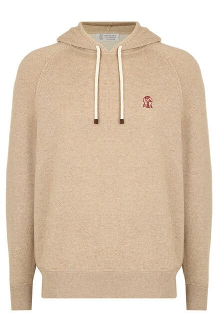 Трикотажное худи BRUNELLO CUCINELLI