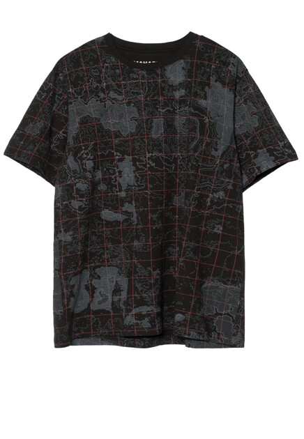Футболка с принтом  MAHARISHI