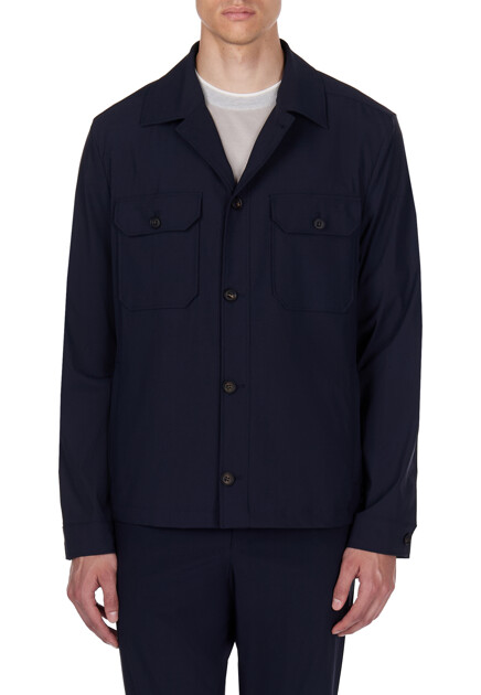 Костюм CORNELIANI  - Полиамид, Шерсть - цвет синий