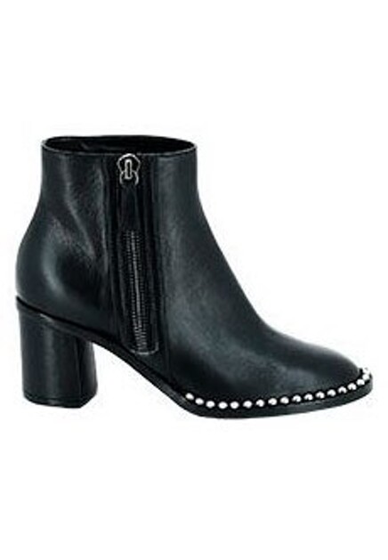 Черные ботильоны CASADEI