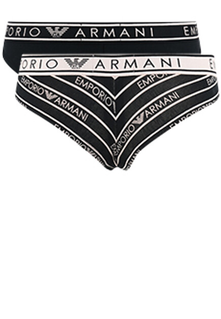 Трусы с логотипированным принтом  EMPORIO ARMANI