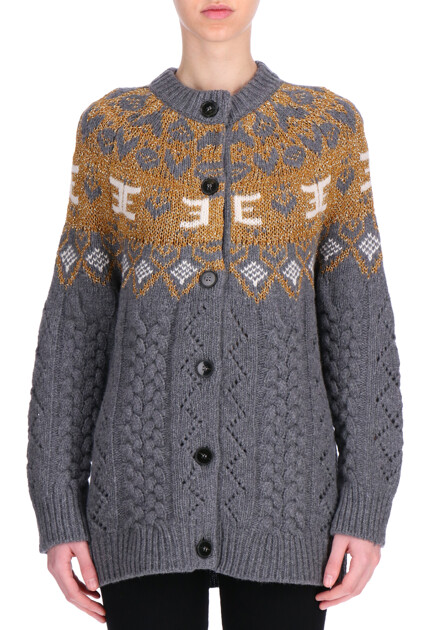 Удлинённный кардиган  ERMANNO FIRENZE