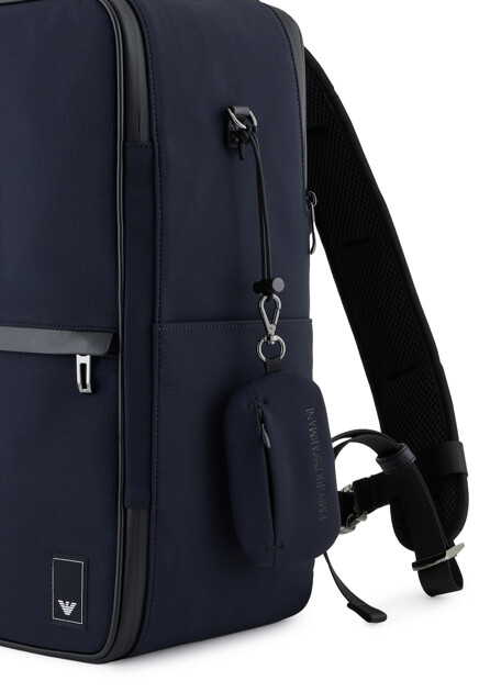 Рюкзак EMPORIO ARMANI  - Полиамид - цвет синий