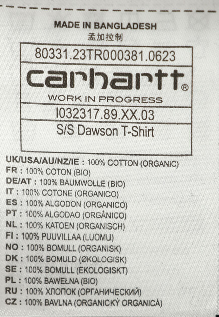 Футболка CARHARTT WIP