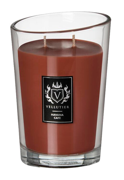 Свеча большая Havana Cafe  VELLUTIER - ВЕЛИКОБРИТАНИЯ