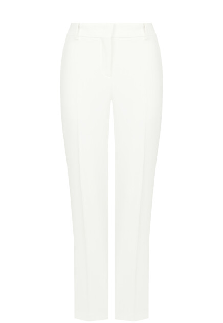 Брюки из кади прямого кроя ERMANNO SCERVINO