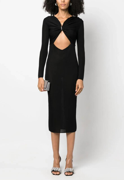 Платье ALEXANDRE VAUTHIER  - Вискоза - цвет черный