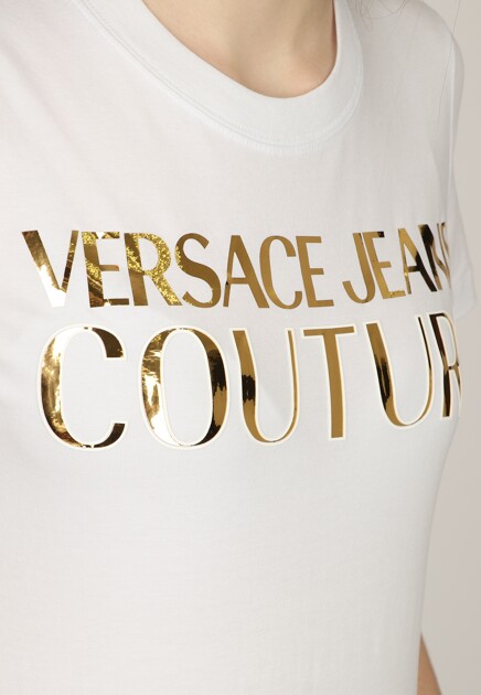 Футболка VERSACE JEANS COUTURE  - Хлопок - цвет белый