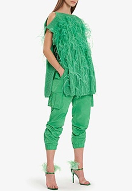 Брюки с накладными карманами ERMANNO SCERVINO