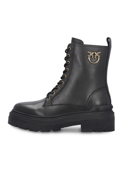 Кожаные ботинки на шнуровке PINKO - ИТАЛИЯ