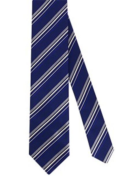 Галстук из шелка в полоску BRIONI