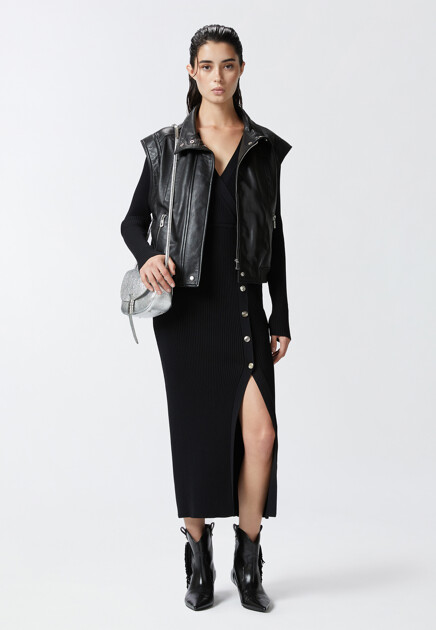 Приталенное трикотажное платье PINKO - ИТАЛИЯ
