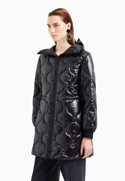 Куртка EMPORIO ARMANI  - Полиамид - цвет черный