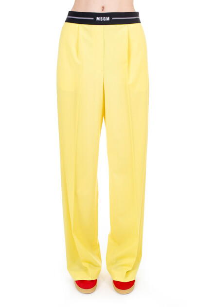 Брюки прямого кроя  MSGM