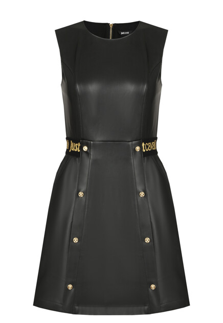 Платье из экокожи JUST CAVALLI