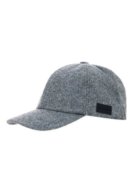 Бейсболка из шерсти с трикотажной вставкой EMPORIO ARMANI