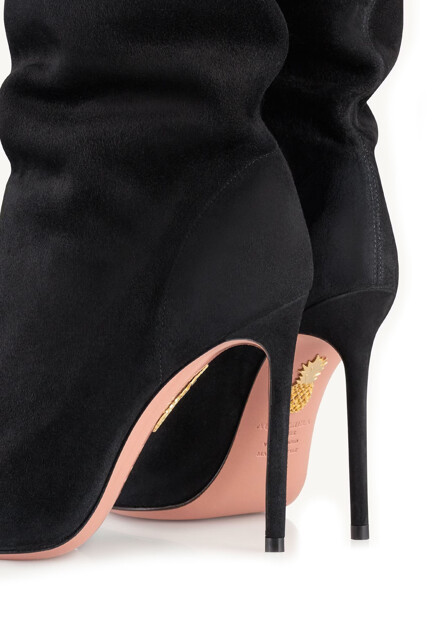 Полусапоги AQUAZZURA  - Замша