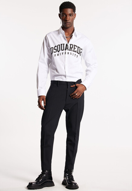 Брюки DSQUARED2  - Шерсть