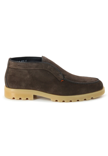 Замшевые дезерты с мехом  SANTONI