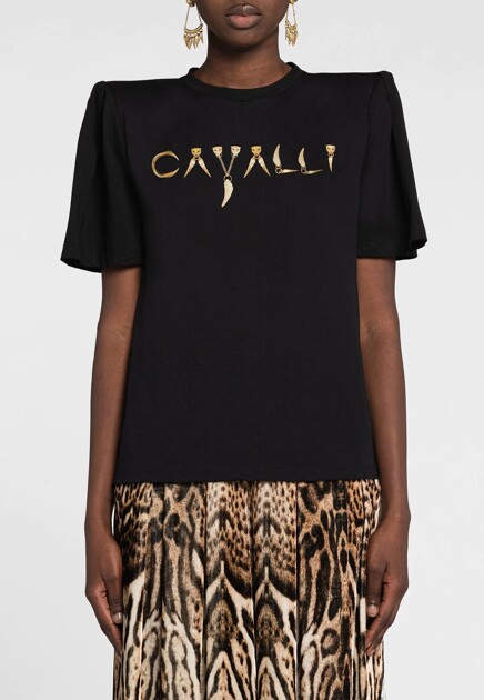 Футболка ROBERTO CAVALLI  - Хлопок