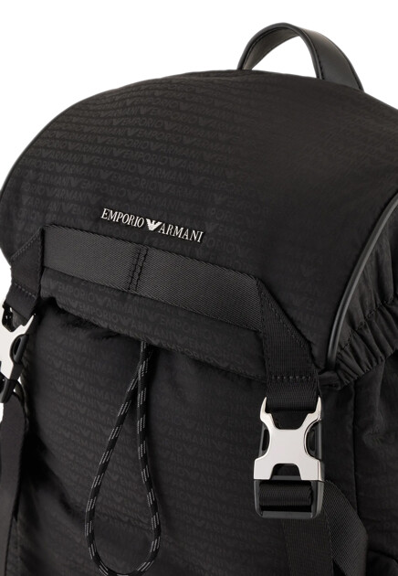 Рюкзак EMPORIO ARMANI  - Полиамид - цвет черный