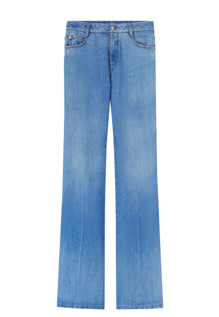 Джинсы прямого кроя  ERMANNO SCERVINO