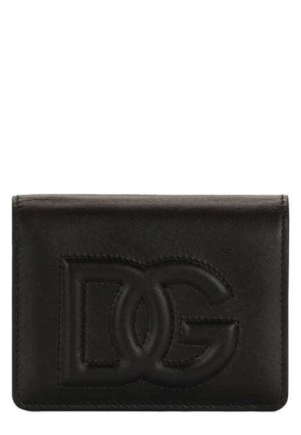 Кошелек с тисненной монограммой  DOLCE&GABBANA