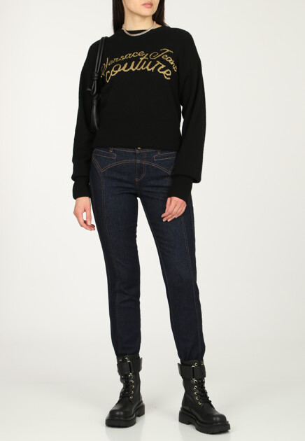 Зауженные джинсы  VERSACE JEANS COUTURE - ИТАЛИЯ