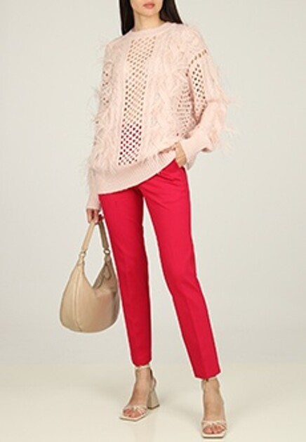 Брюки прямого кроя TWINSET Milano